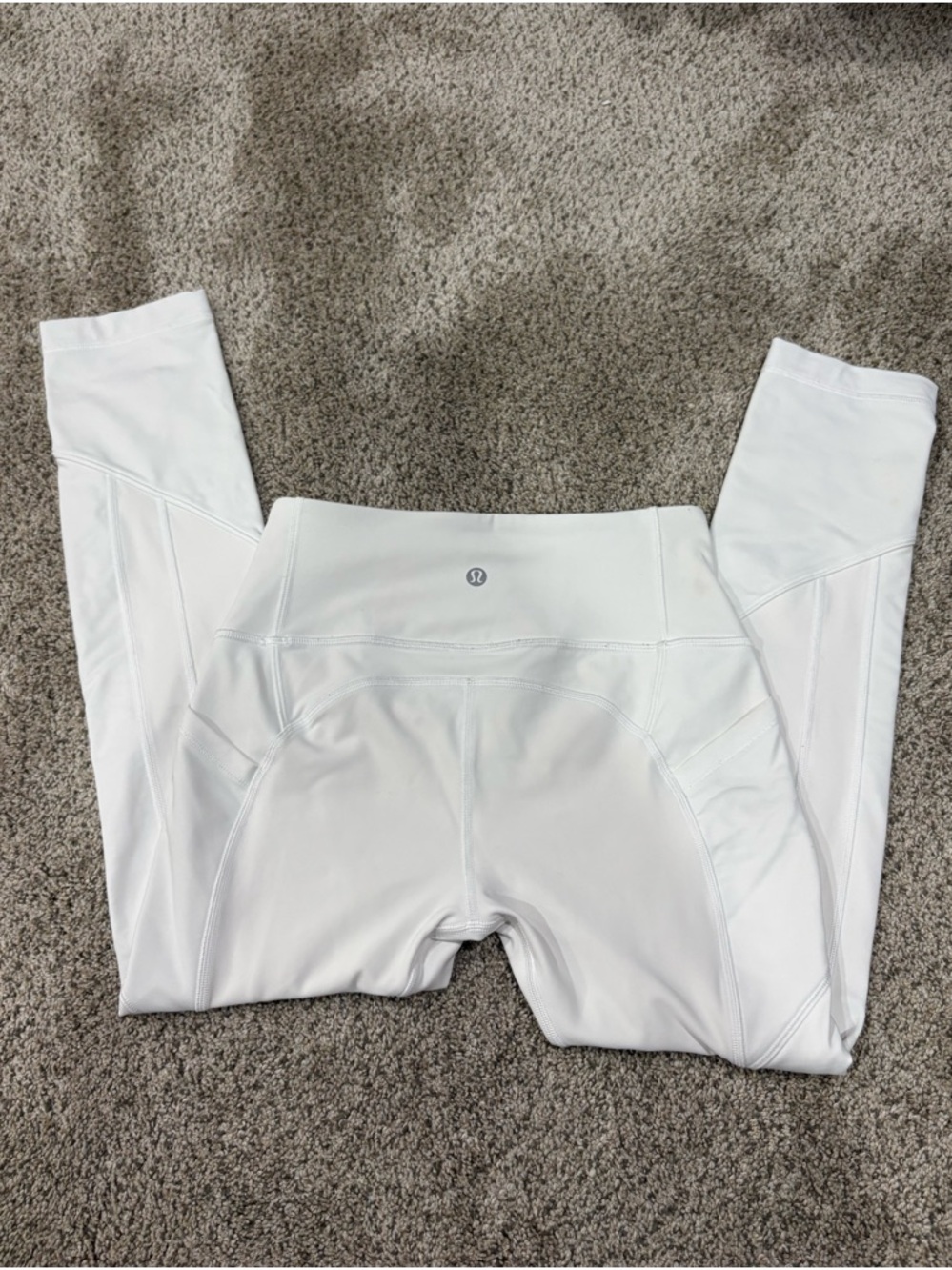 lululemon athletica White Performance Leggings